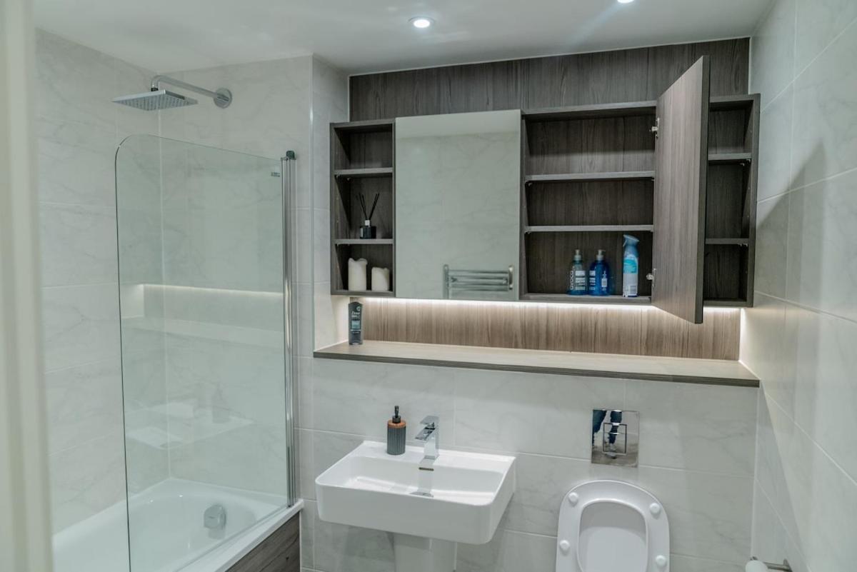 Luxury 2 Bed Penthouse With Stunning Views In Manchester City Centre Exterior photo